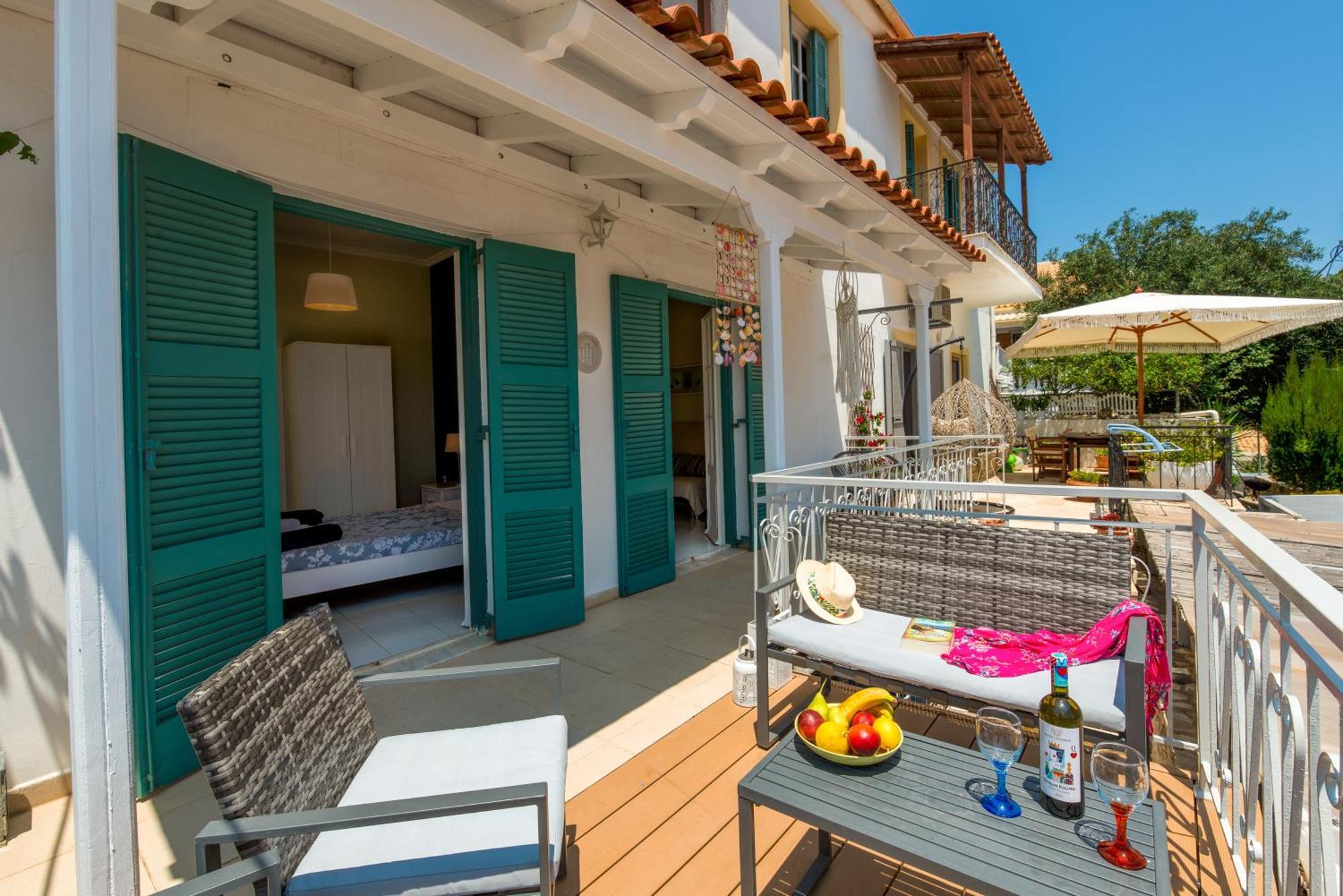 Paola'S Full Sea View House Apartment Gaios Luaran gambar